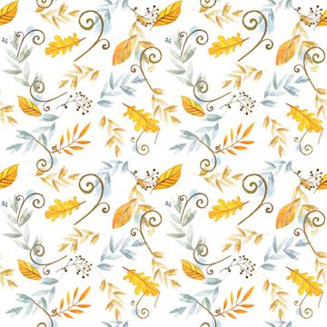 vintage_autumn_floral_tossed_white_bkgd