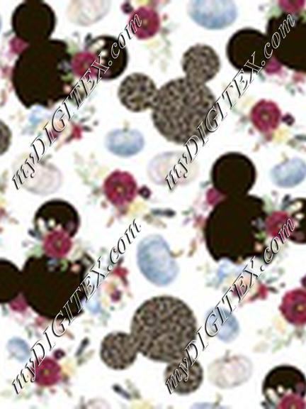 Minnie Mouse Leopard Print