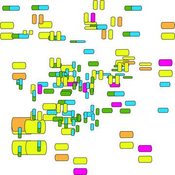 Neon Bars Pattern