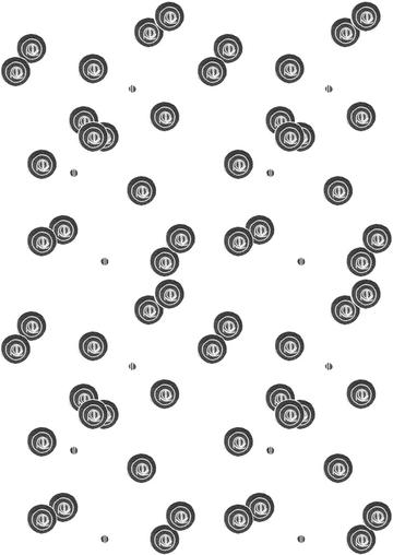 Circle Dots pattern Grey