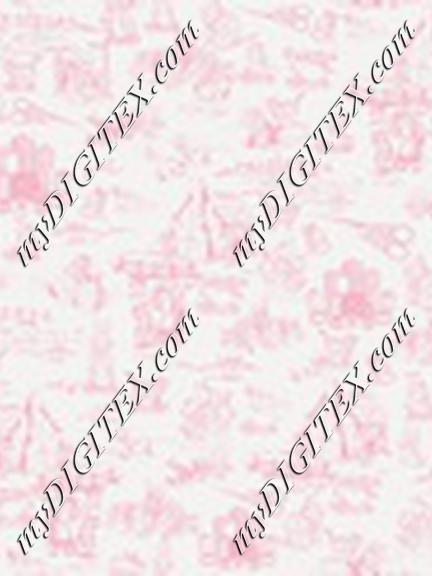 Beatrix Potter Pink Toile