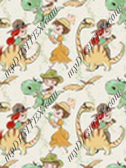 Dinosaur Land White