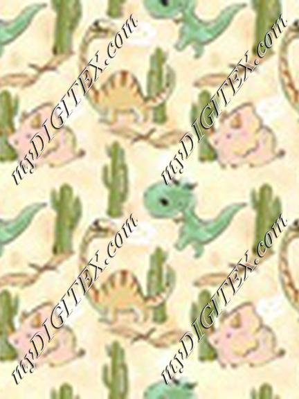 Dinosaur Land Yellow