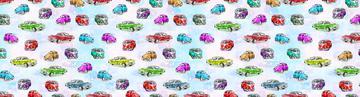 50s Watercolour Cars