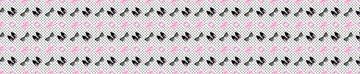 grease Pink Lady Black Dots