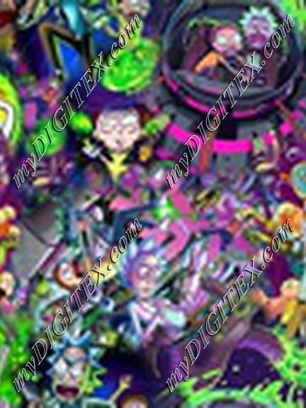 Rick Morty Purple