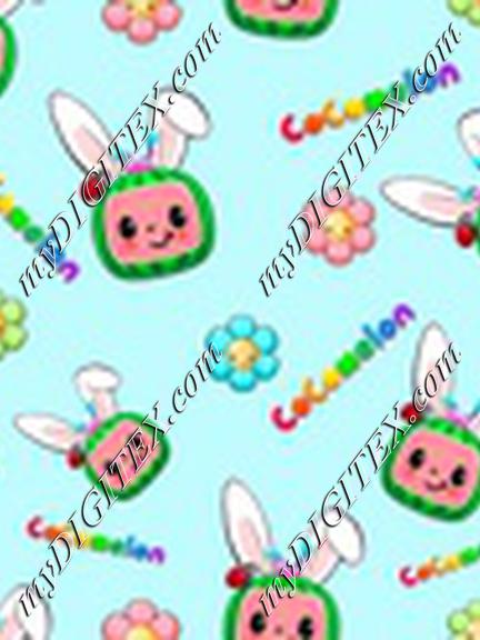 Hoppy Easter Cocomelon Blue