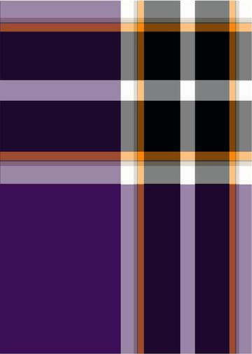 deep peace purple plaid