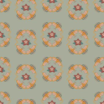 Laurel Green - Pattern