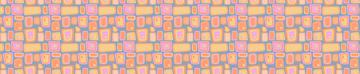 Groovy Floral Pastel Squares