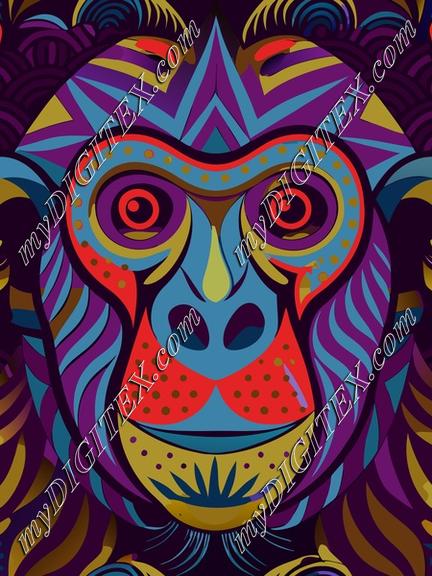 Geometric monkey