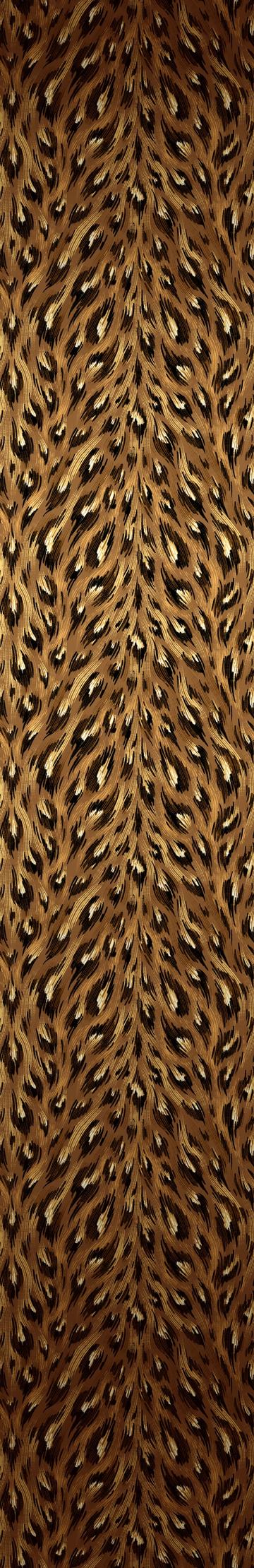 Textured Leopard Print - Brown Gradient