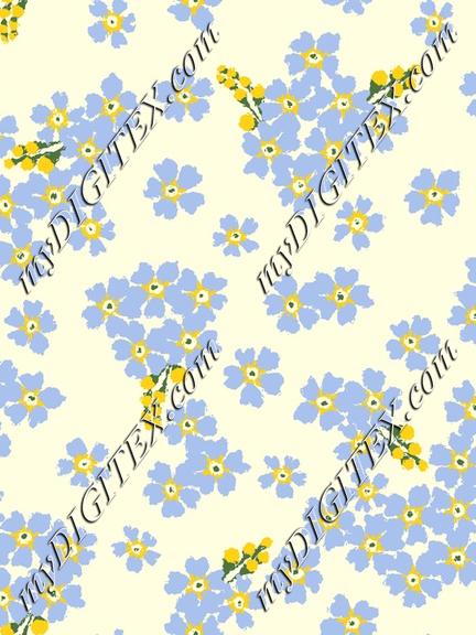 Forget-me-not floral