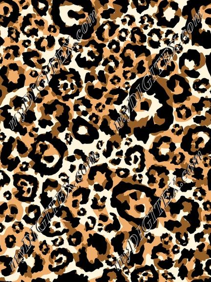 Brown camouflage animal print