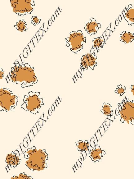 Cute animal print spots pattern