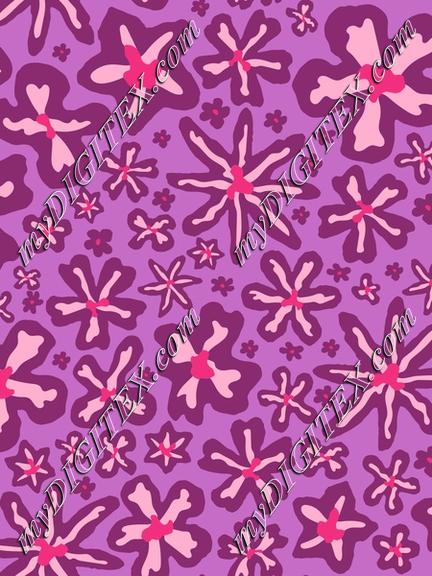 Cute kidsweear girly floral pattern