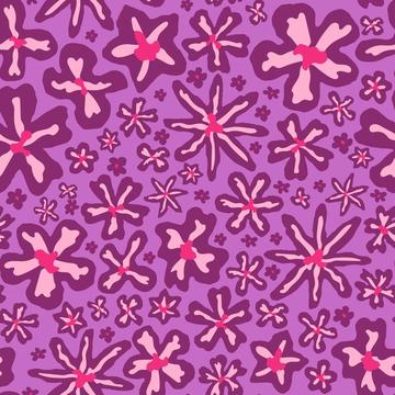 Cute kidsweear girly floral pattern