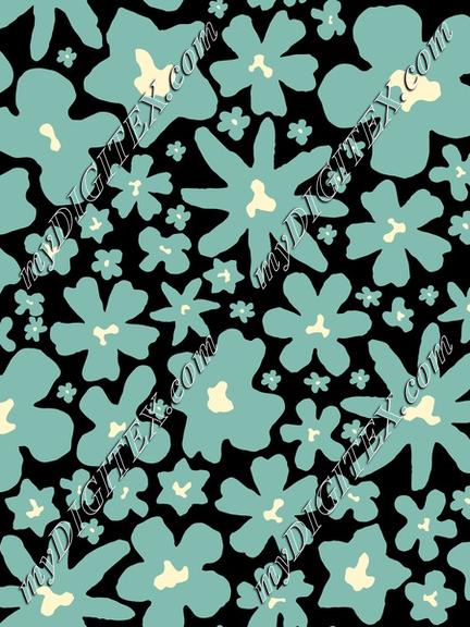 Cute ditsy floral pattern