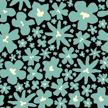 Cute ditsy floral pattern