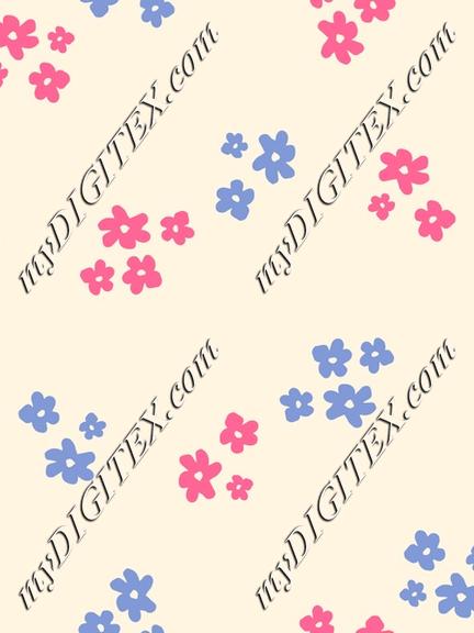 Cute liberty floral pattern