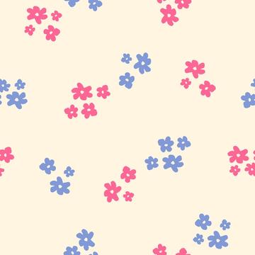 Cute liberty floral pattern