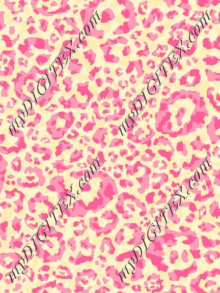 Cute girly animal print pattern