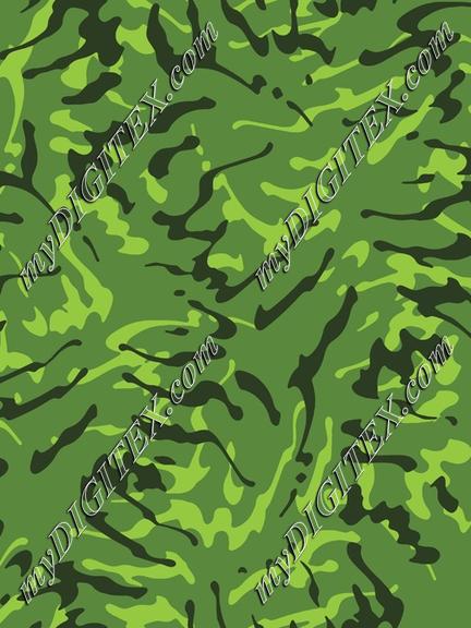 Abstract tropical camouflage pattern