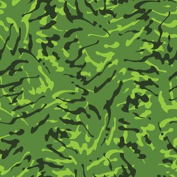 Abstract tropical camouflage pattern