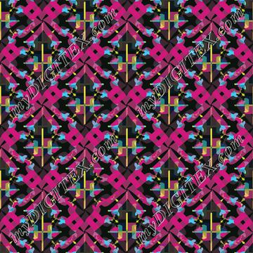 Abstract Thai Art Pattern colorful 170104