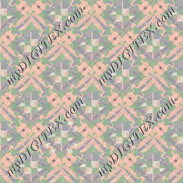 Abstract Thai Art Pattern pink 170104