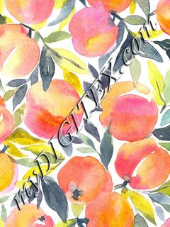 Peachy Watercolor