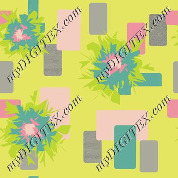 Graphic Flower Yellow Background-01