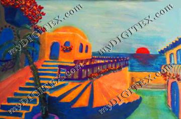 said en joke schilderij sidi bou said